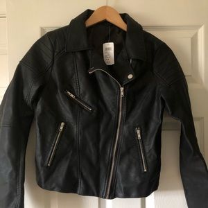 Women’s Faux Leather Jacket